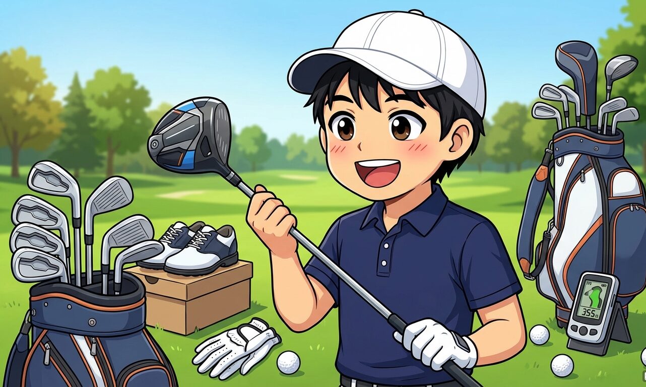 ゴルフ道具の選び方｜初心者おすすめクラブ・ウェアほか完全ガイド