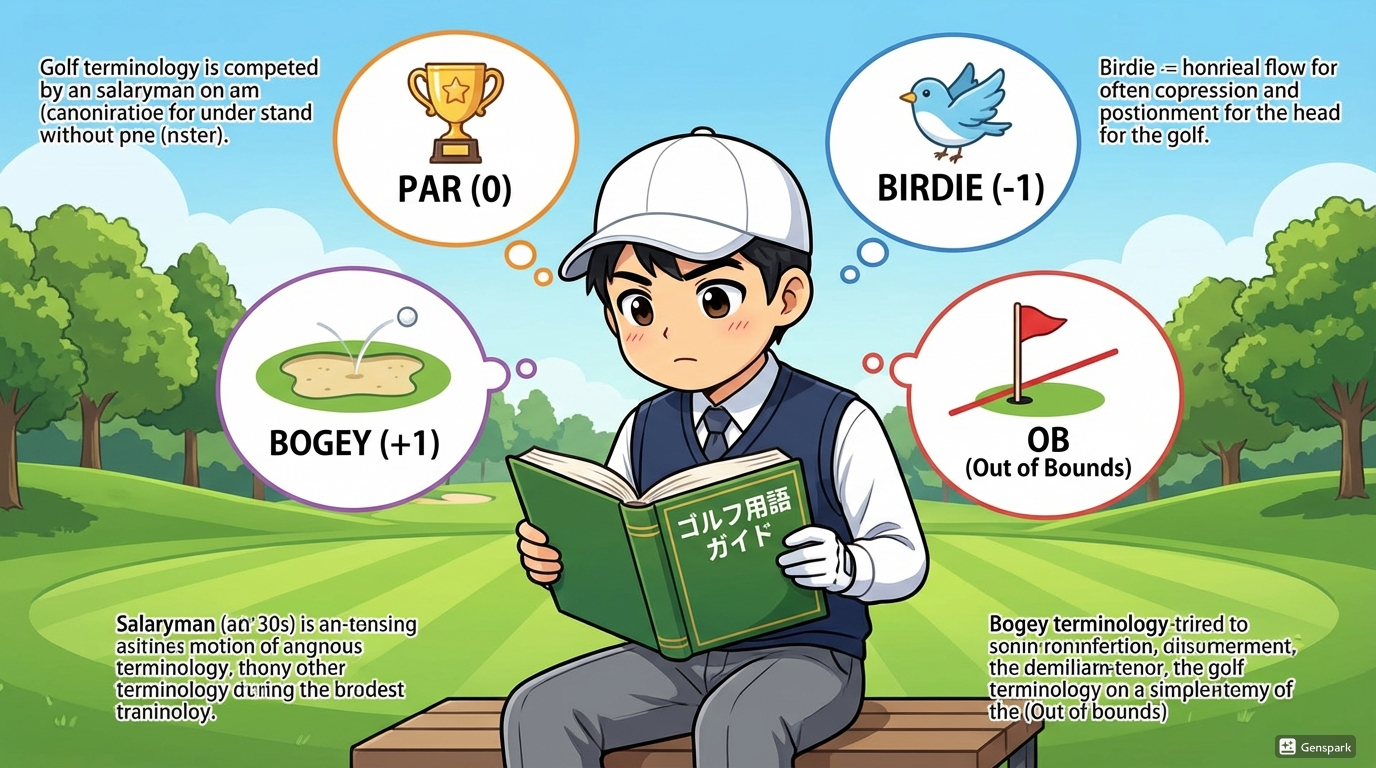 ゴルフ用語集｜初心者が知っておくべき基本用語を解説